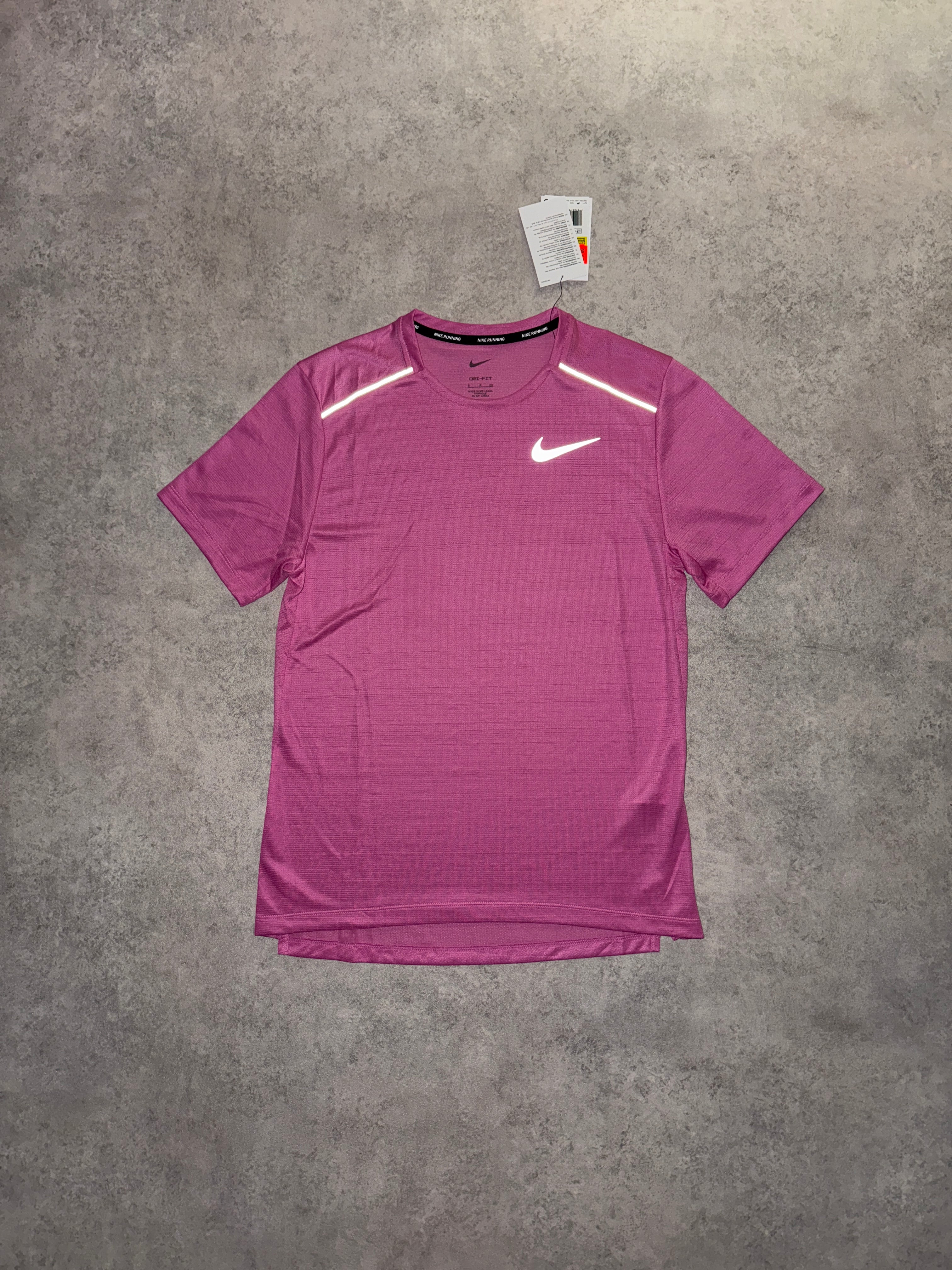 Nike Miler 1.0 T Shirt Pink