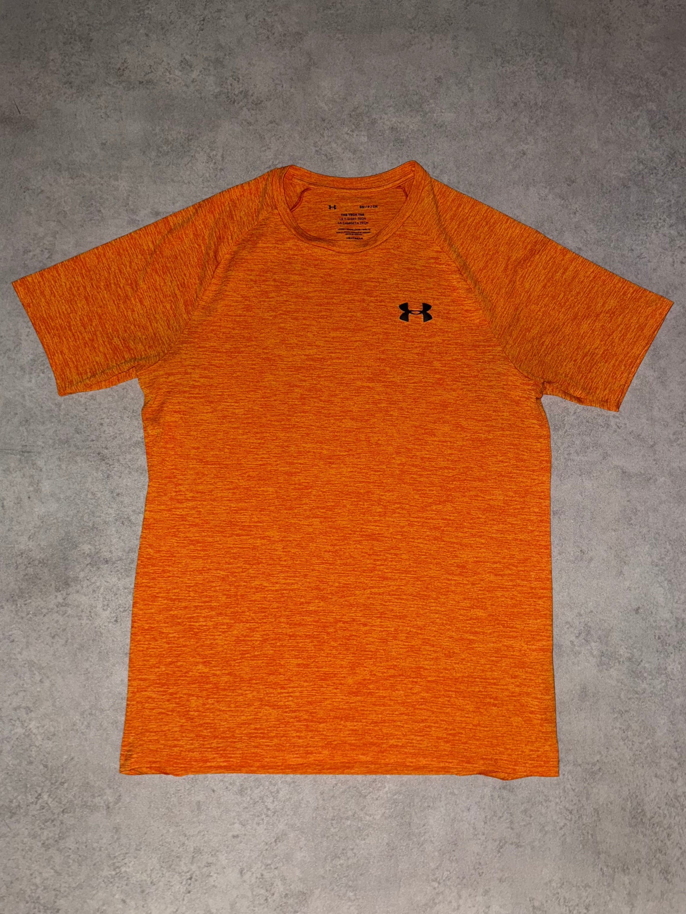 Under Armour Textured T Shirt - Orange