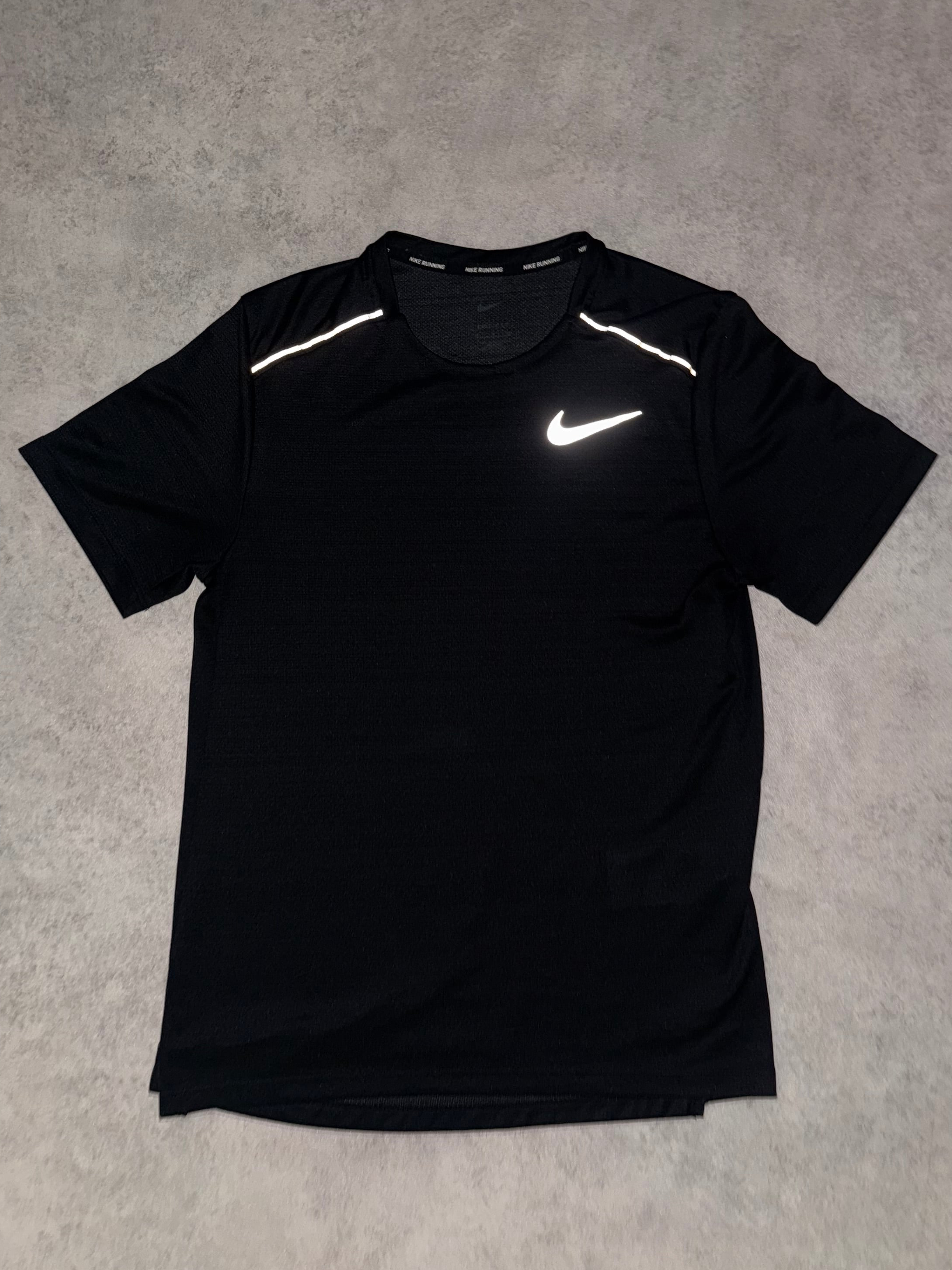 Nike 1.0 Miler T Shirt - Black