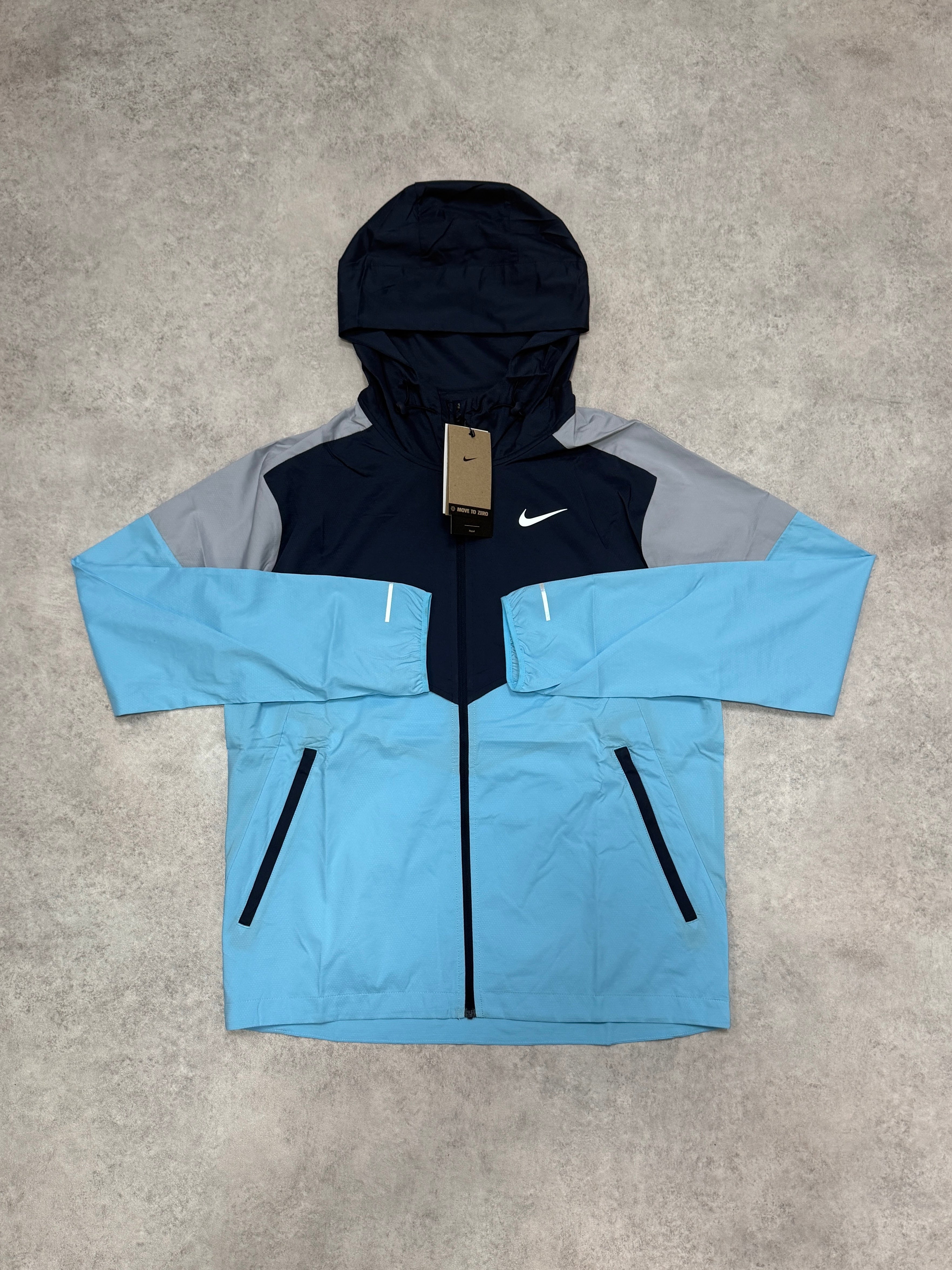 Nike Windrunner - Navy Blue Grey